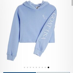 Girls GOAT crop hoodie